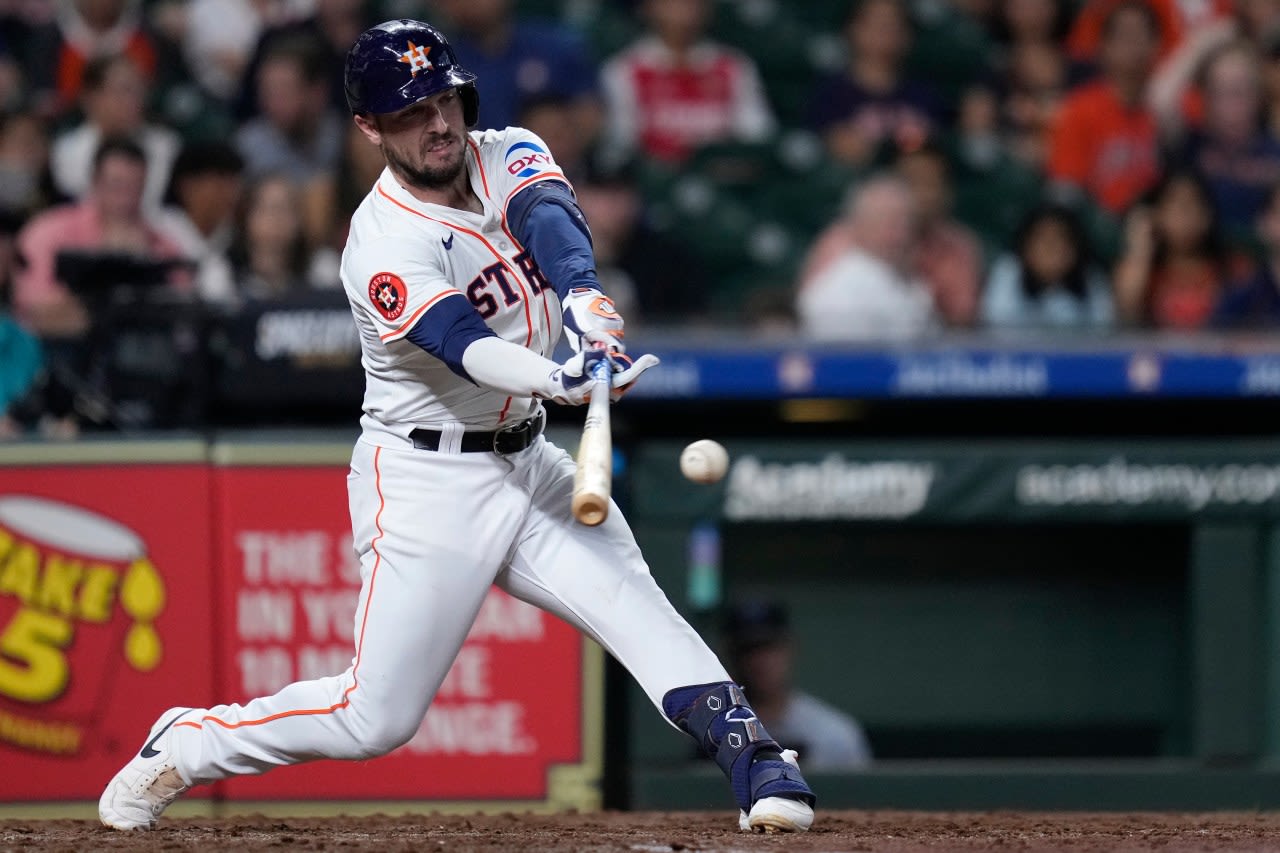 Bregman’s tiebreaking homer in the seventh leads Astros to win over Marlins