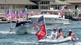 Newport Harbor teems with flags as GOP faithful stage Trumptilla boat parade