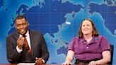 SNL's first non-binary cast member slams Republicans for anti-trans rhetoric and being 'hung up on my genitals' in Weekend Update bit