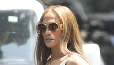 Jennifer Lopez seen exiting Ben Affleck's home alone after reunion