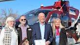 Gov. Greg Gianforte presents 2023 Spirit of Montana award to Great Falls flight paramedic