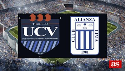 Universidad César Vallejo 2-3 Alianza Lima: resultado, resumen y goles