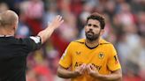 Brentford 1-1 Wolves: Diego Costa sent off for headbutting Ben Mee in draw