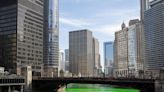 Watch again: Chicago River dyed green to celebrate St Patrick’s Day