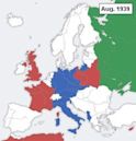 Declarations of war during World War II