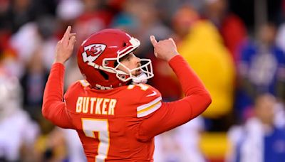 Patrick Mahomes calls Harrison Butker 'a great person.' Andy Reid says kicker 'has his opinions'