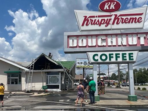 Bardstown Road Krispy Kreme damaged by fire, authorities investigating