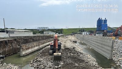 神岡崎溝橋6月中拆除重建 計年底完工 中市籲改道行駛
