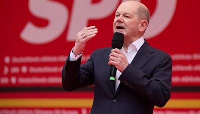 Scholz setzt im Wahlkampf auf seinen "Kurs der Besonnenheit"