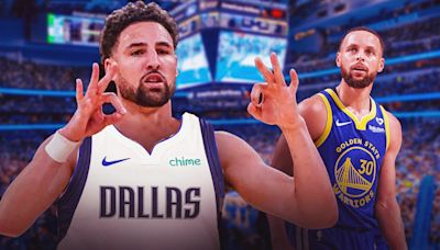 Klay Thompson's 2-word reaction to wild Mavs-Warriors preview