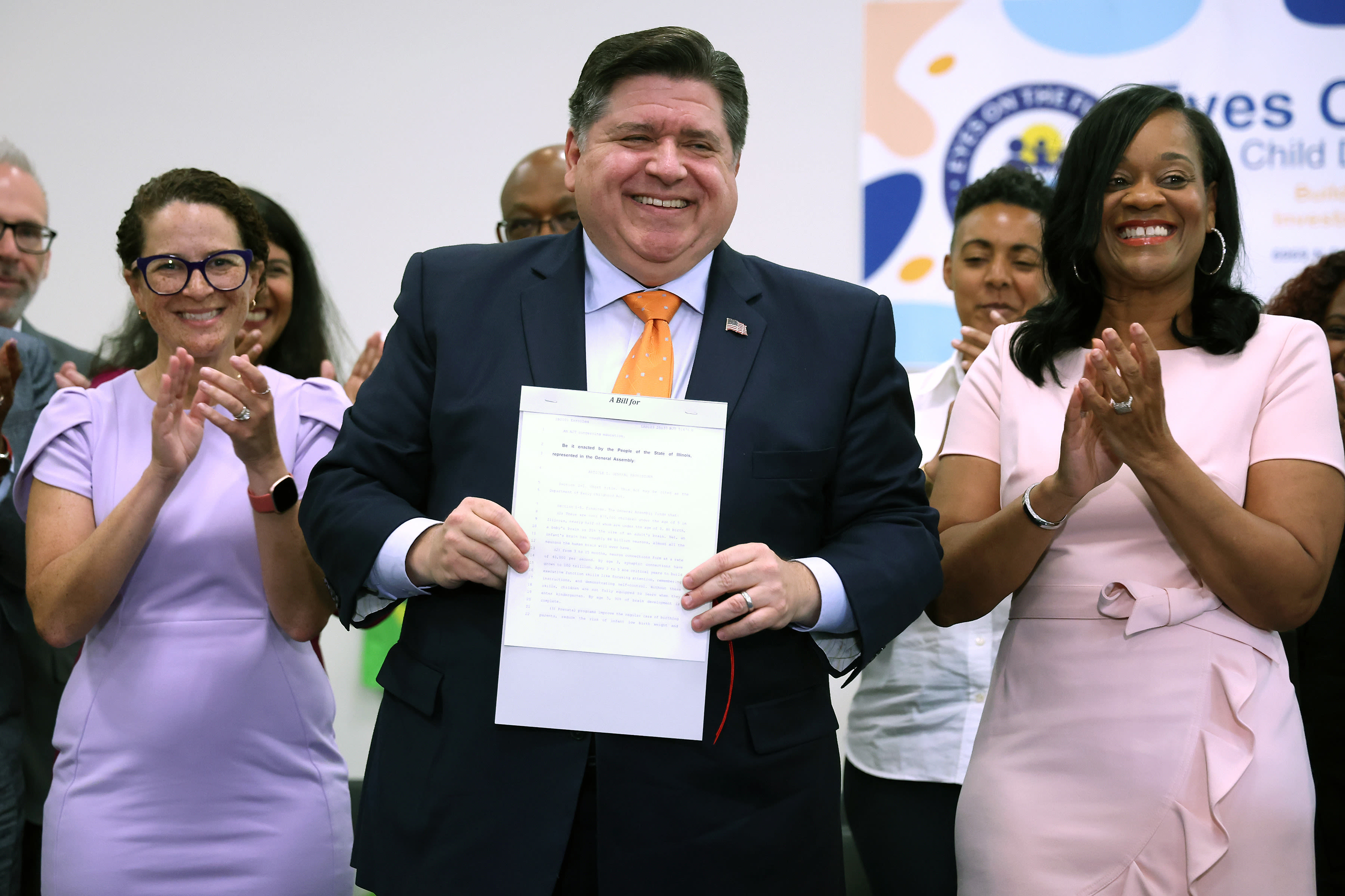 Pritzker signs bill creating new Department of Early Childhood as advocates eagerly anticipate improvements to the system