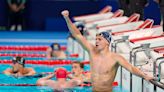 ¡Viva Francia! Léon Marchand gana oro en natación en 400 metros combinados