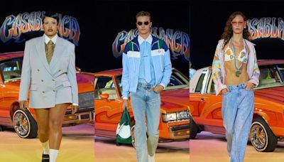 Casablanca SS25 Makes Cars Couture