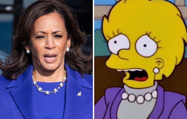 Did "The Simpsons" predict Kamala Harris becoming president?