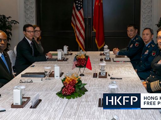 China and US to resume military-to-military communications after defence chiefs meet in Singapore