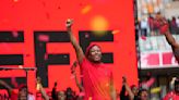 Leader of South African opposition party promises jobs, land ahead of election
