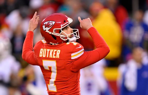 Patrick Mahomes calls Harrison Butker 'a great person.' Andy Reid says kicker 'has his opinions'
