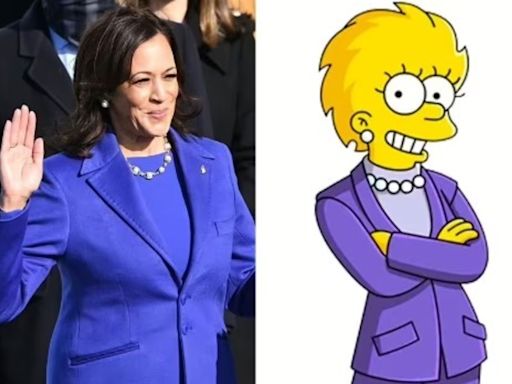 ¿Otra predición de Los Simpson? Kamala Harris sería la presidenta de EE.UU.