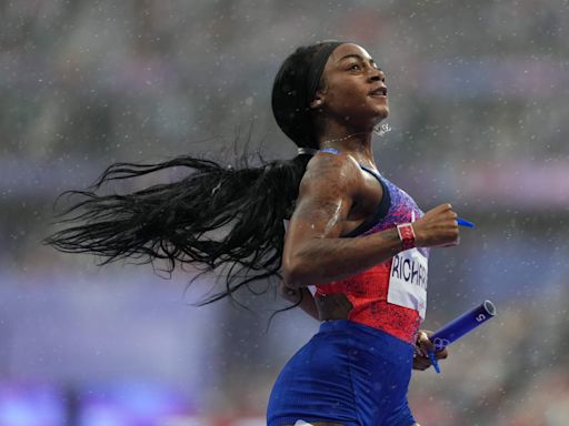 Sha'Carri Richardson wins gold in Paris, but her Olympics story remains a mystery