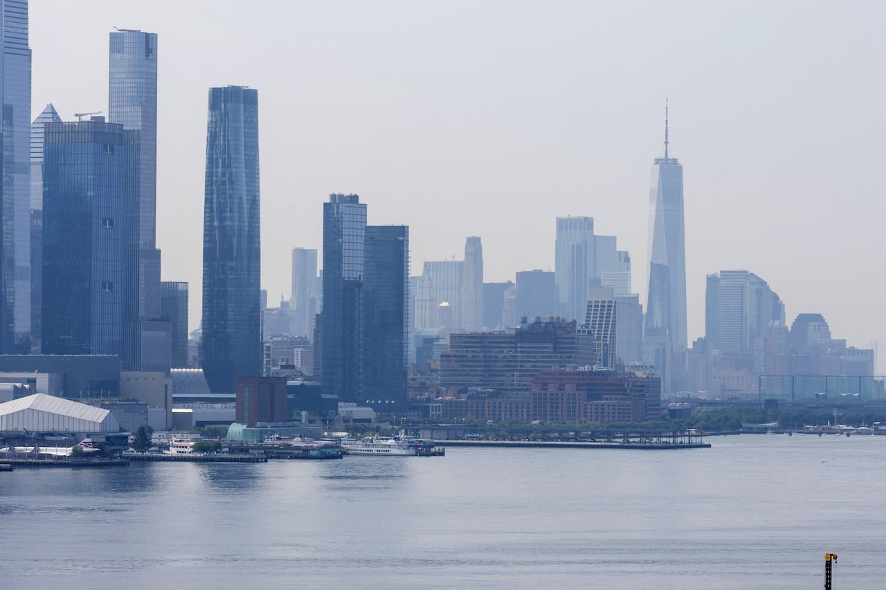 Wildfire smoke from Canada bringing more hazy skies to N.J., NYC region