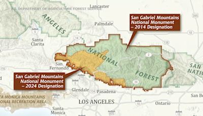 President Biden signs proclamation expanding San Gabriel Mountains National Monument