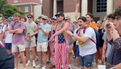 Ole Miss student removed from fraternity after racist gestures during protest