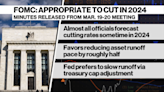 Minutes Show Fed Favors Slowing Asset Runoff Pace