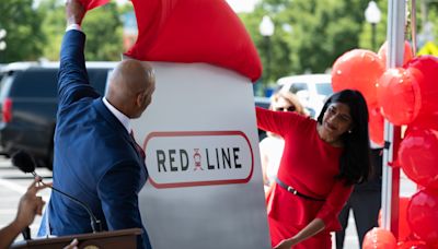 State, local leaders celebrate Baltimore Red Line