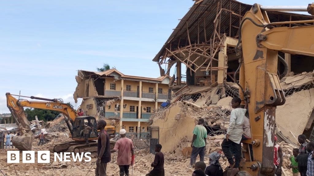 Plateau school collapse: Children killed and trapped in Nigeria