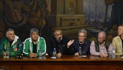 La discusión interna sindical que hoy puede tener un capítulo decisivo en el futuro de la CGT