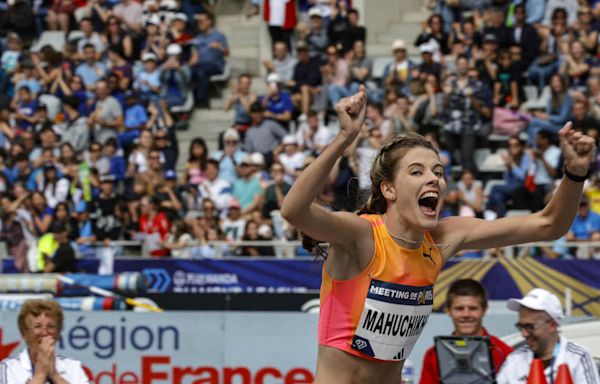 Ukrainian Yaroslava Mahuchikh shares her feelings after breaking world record in high jumping