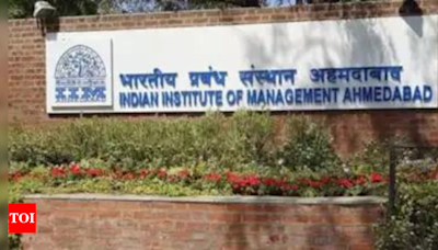 IIM Student Suicide: Stress Cited as Reason for Tragic Incident at IIM Ahmedabad | Ahmedabad News - Times of India