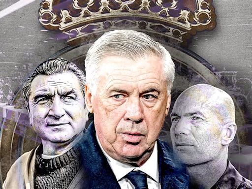El 'sorpasso' de Ancelotti a Zidane y el reto de igualar a Miguel Muñoz