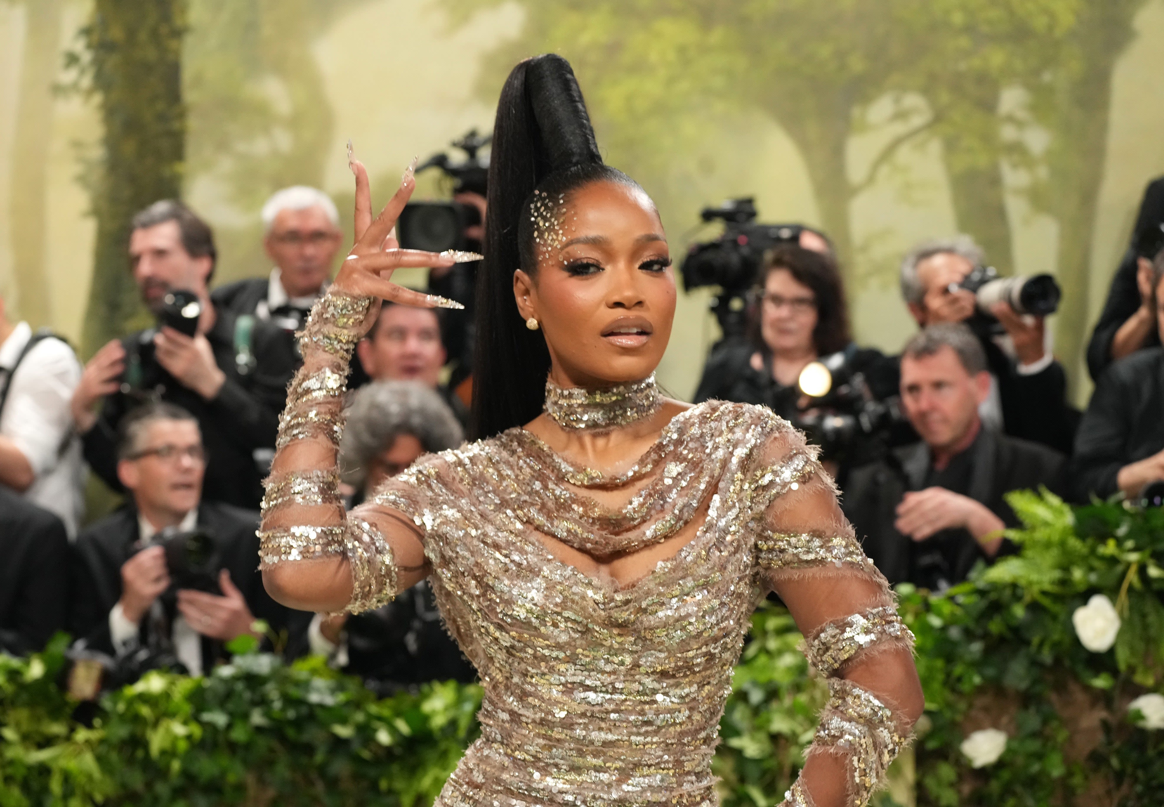 Keke Palmer Wore an Ultra High Ponytail to the Met Gala 2024 — See Photos