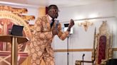 Bishop Lamor Whitehead reenacts heist in first Brooklyn church service since viral gunpoint robbery: ‘I’m gonna wear my Gucci’