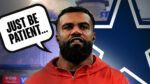 Ezekiel Elliott's 3-word reaction to Cowboys return