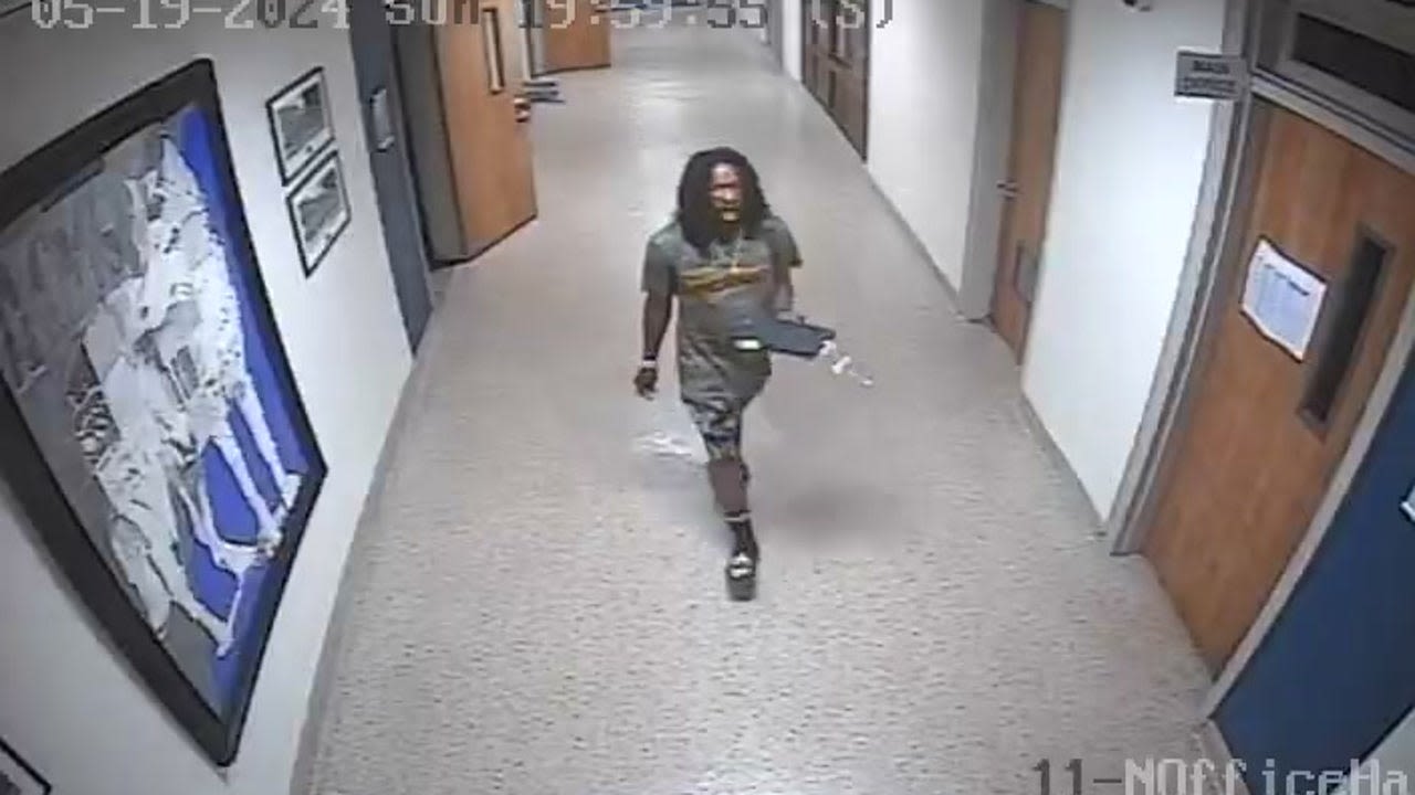 Man caught on camera stealing laptops from Atlanta charter school, police say