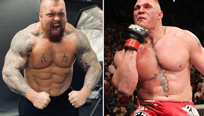 Eddie Hall opens door to Lesnar fight... despite being frightened of WWE icon