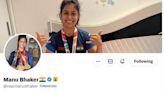 Paris Olympics 2024 medallist Manu Bhaker honoured with Eiffel Tower badge on X