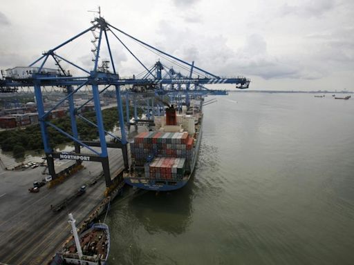 Container ship congestion spreads from Singapore to Malaysia's Port Klang
