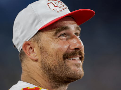 Travis Kelce Dons a Gladiator Suit in New Pepsi Commercial: 'That Should Be Illegal'