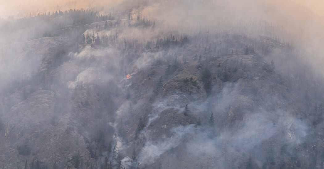 Western Wildfire Smoke Reaches the East Coast