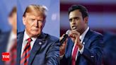 Donald Trump rules out Vivek Ramaswamy as his vice-president candidate - Times of India