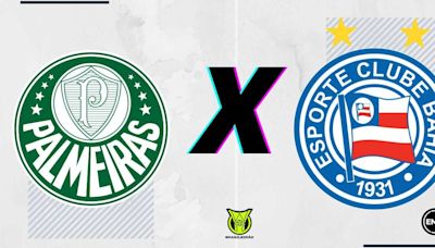 Palmeiras x Bahia: prováveis escalações, arbitragem, onde assistir, retrospecto e palpites