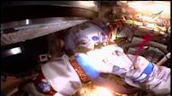 Space suit issue forces early end to Russian space walk