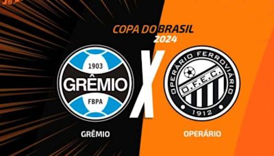 Grêmio x Operário: onde assistir, escalações e arbitragem