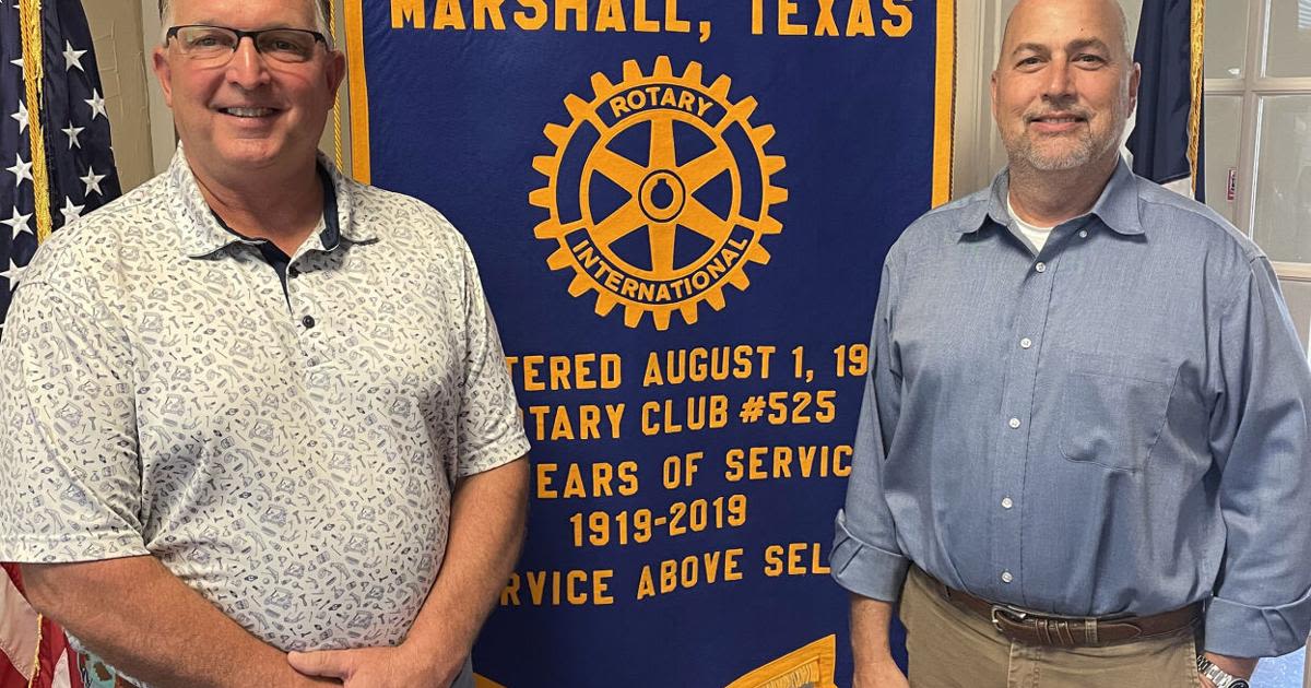 Marshall Rotary Club hosts Memorial City Hall manager