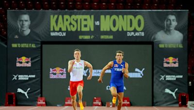 Karsten Warholm vs Armand Duplantis: Olympic pole vault champion beats hurdler in epic 100m showdown