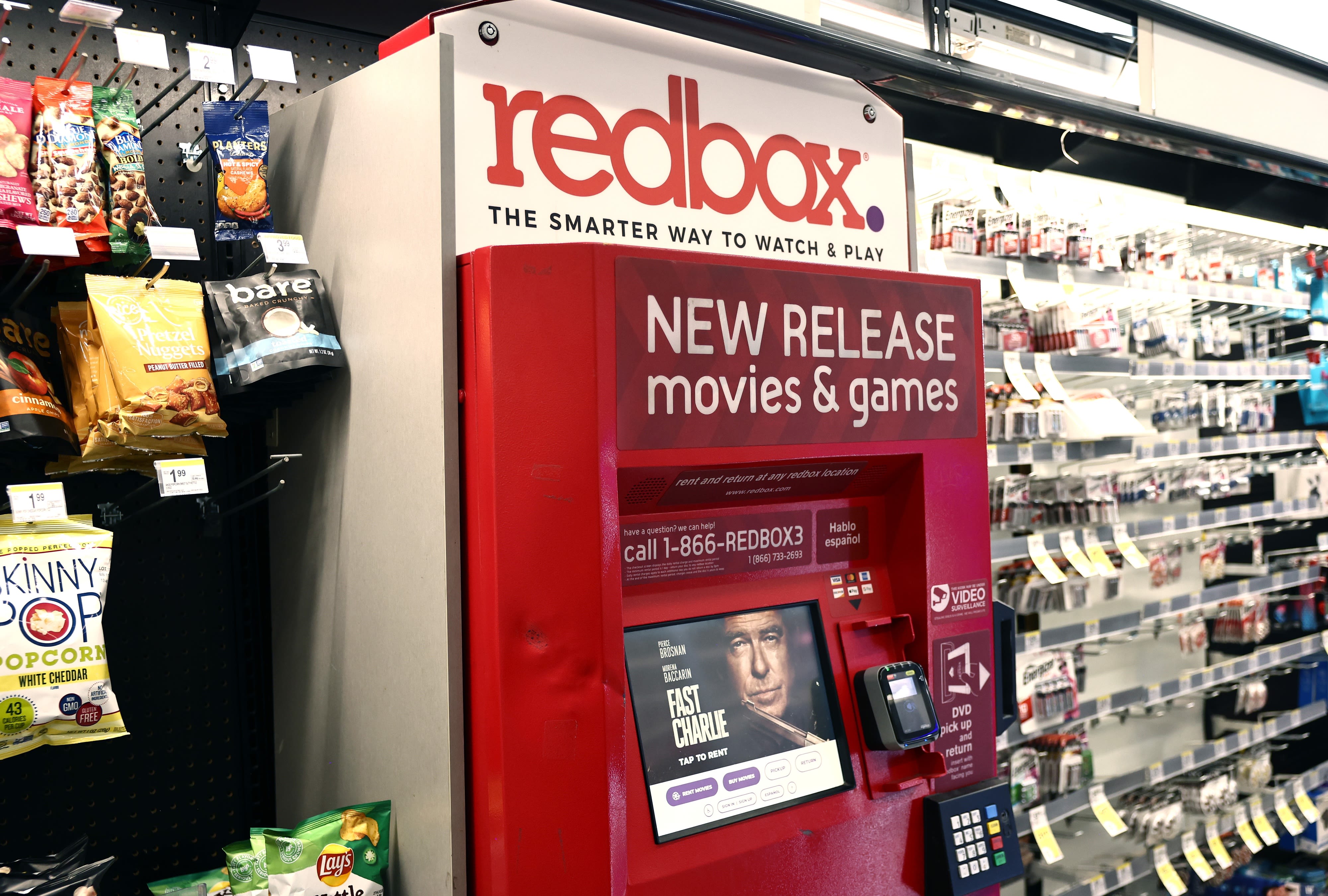 Redbox shuts down after its parent company files for bankruptcy