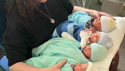 Scots couple welcome quadruplets in incredible one in 700,000 miracle